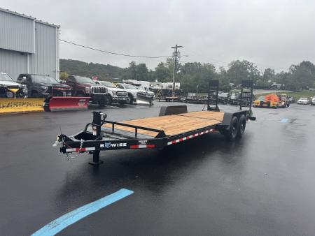 New 2027 BWISE EH22-14-HD 7X22TA Equipment Trailer