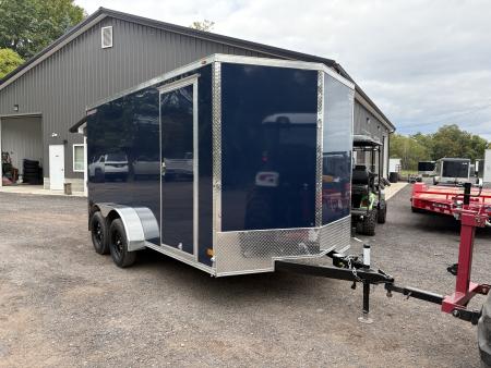 New 2027 Wells Cargo Fasttrac Deluxe 7x14 6'6  Interior Height Cargo / Enclosed Trailer with Ramp