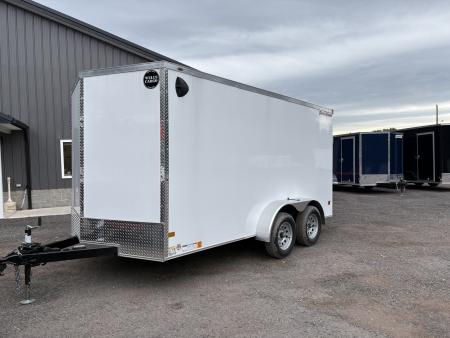 New 2027 Wells Cargo Fasttrac Deluxe 7x14 6'6  Interior Height Cargo / Enclosed Trailer with Ramp