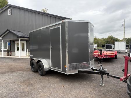 New 2027 Haulmark Passport Deluxe 6x12 Tandem Axle 6'6  Interior Height Cargo / Enclosed Trailer with Ramp Door