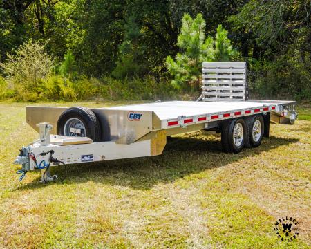 New 2026 EBY Trailers DO16k Deck-Over Equipment Trailer
