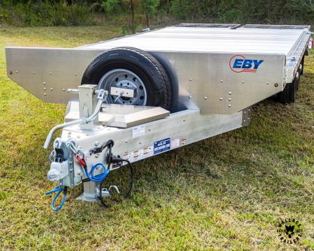 New 2026 EBY Trailers DO16k Deck-Over Equipment Trailer