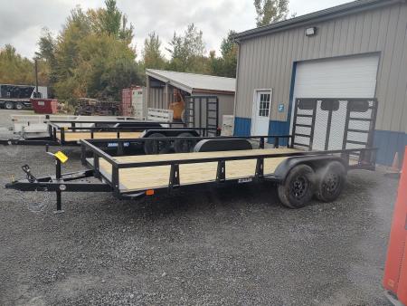 New 2027 HTC 7'X16' 7K Utility Trailer