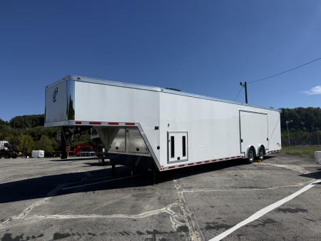 New 2027 inTech Trailers 40 FT GOOSENECK Cargo / Enclosed Trailer