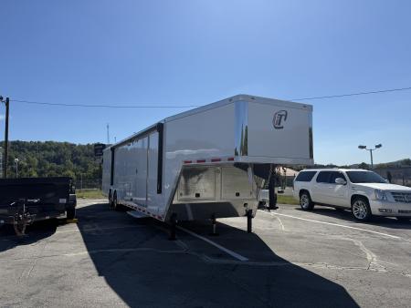New 2027 inTech Trailers 40 FT GOOSENECK Cargo / Enclosed Trailer