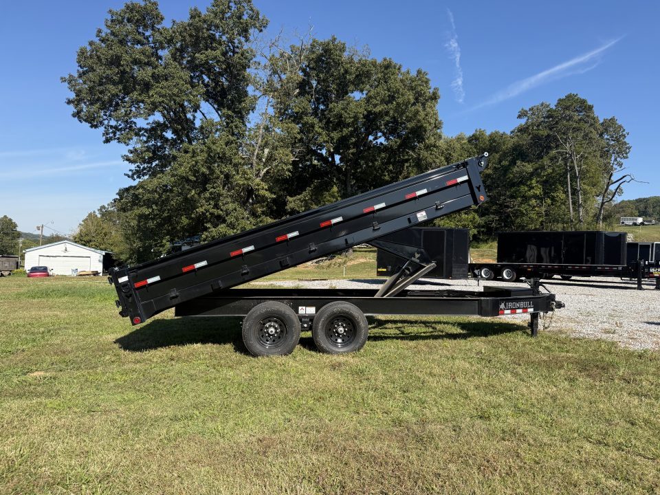 New 2027 Iron Bull 14K DDP 96''X16' Dump Trailer