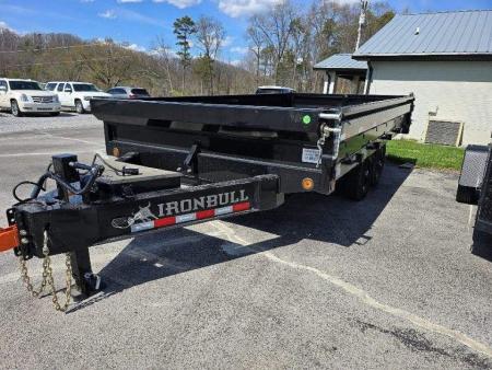 New 2027 Iron Bull 14K DDP 96''X16' Dump Trailer