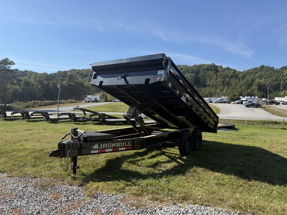 New 2027 Iron Bull 14K DDP 96''X16' Dump Trailer