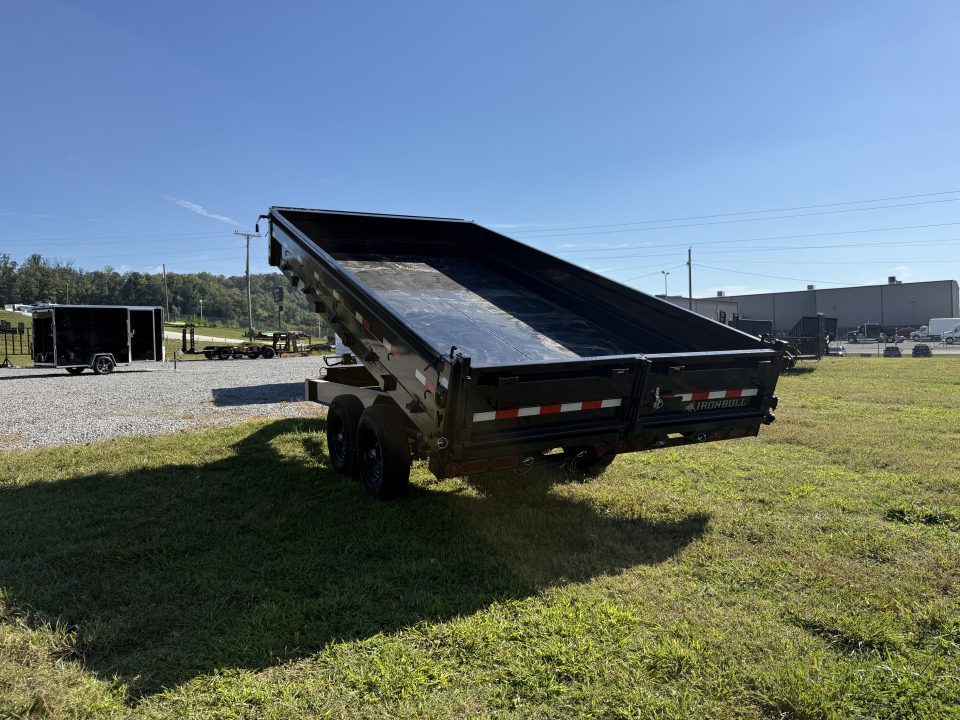 New 2027 Iron Bull 14K DDP 96''X16' Dump Trailer