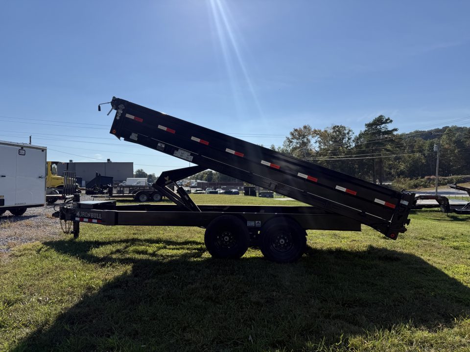 New 2027 Iron Bull 14K DDP 96''X16' Dump Trailer
