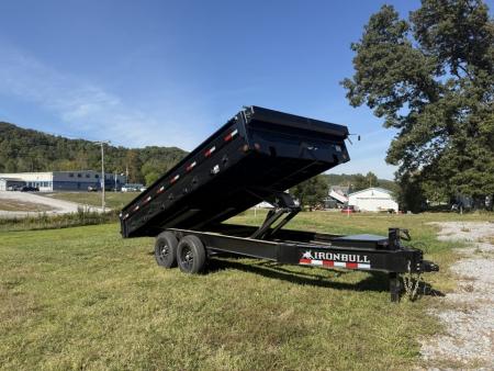 New 2027 Iron Bull 14K DDP 96''X16' Dump Trailer