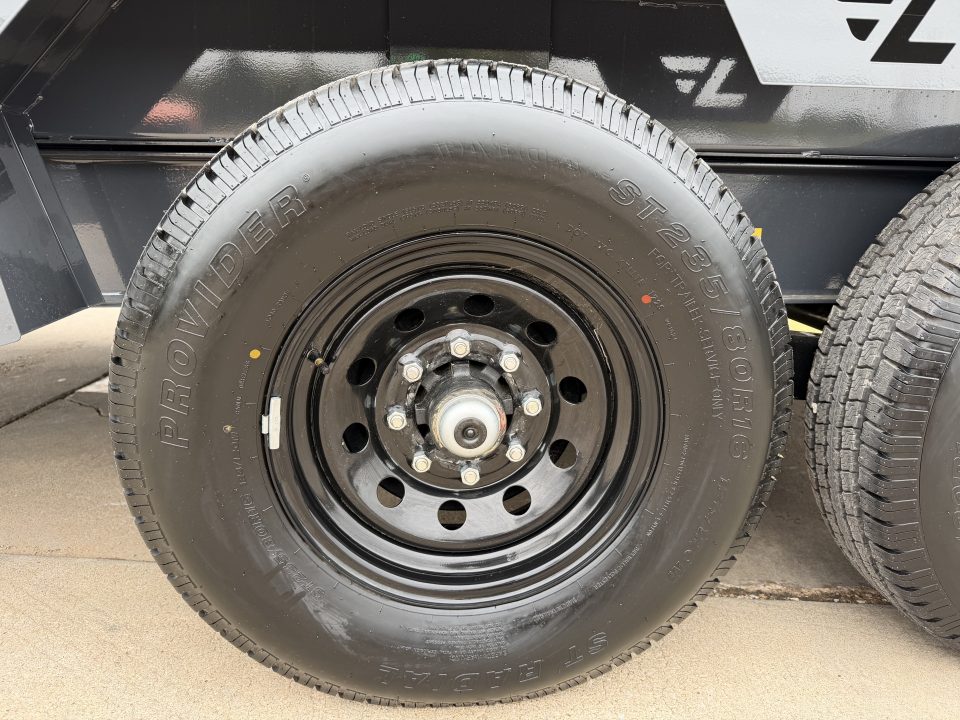 New #160353 2027 LAMAR DT 14 X 83 TANDEM AXLE 14K BUMPER PULL DUMP TRAILER W/ 3' SIDES & TELESCOPIC