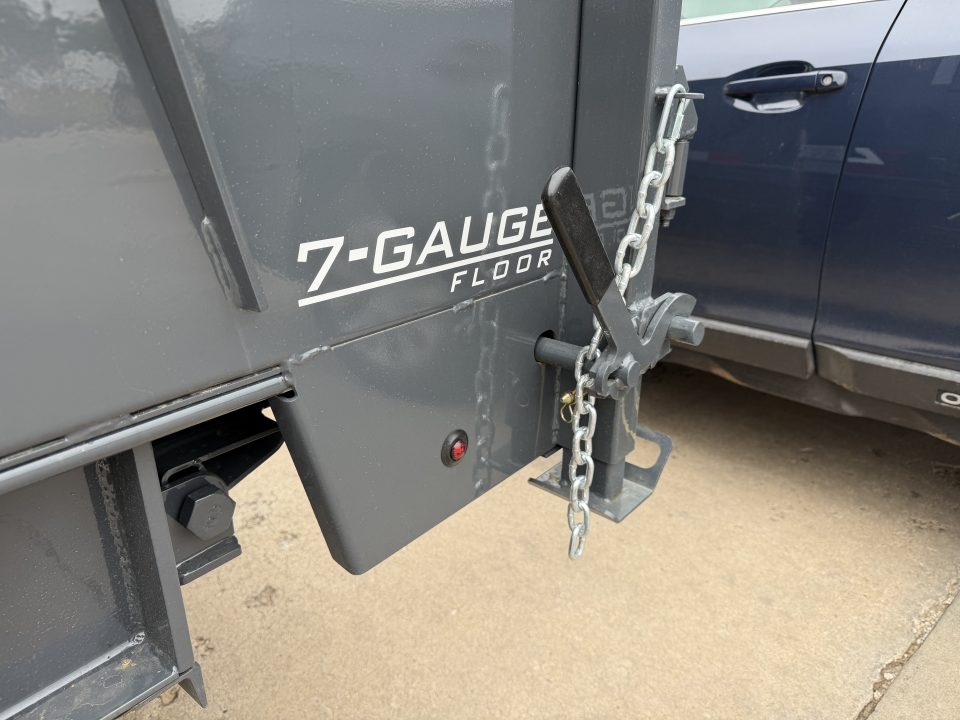 New #160353 2027 LAMAR DT 14 X 83 TANDEM AXLE 14K BUMPER PULL DUMP TRAILER W/ 3' SIDES & TELESCOPIC