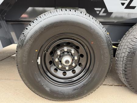 New #160353 2027 LAMAR DT 14 X 83 TANDEM AXLE 14K BUMPER PULL DUMP TRAILER W/ 3' SIDES & TELESCOPIC