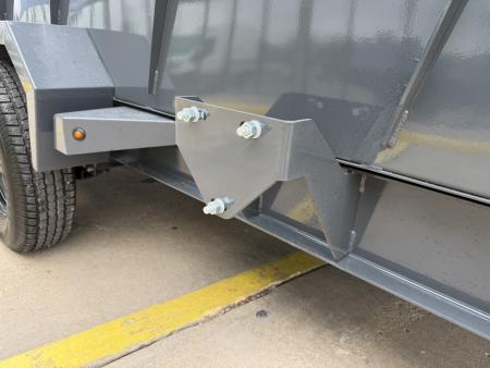 New #160353 2027 LAMAR DT 14 X 83 TANDEM AXLE 14K BUMPER PULL DUMP TRAILER W/ 3' SIDES & TELESCOPIC