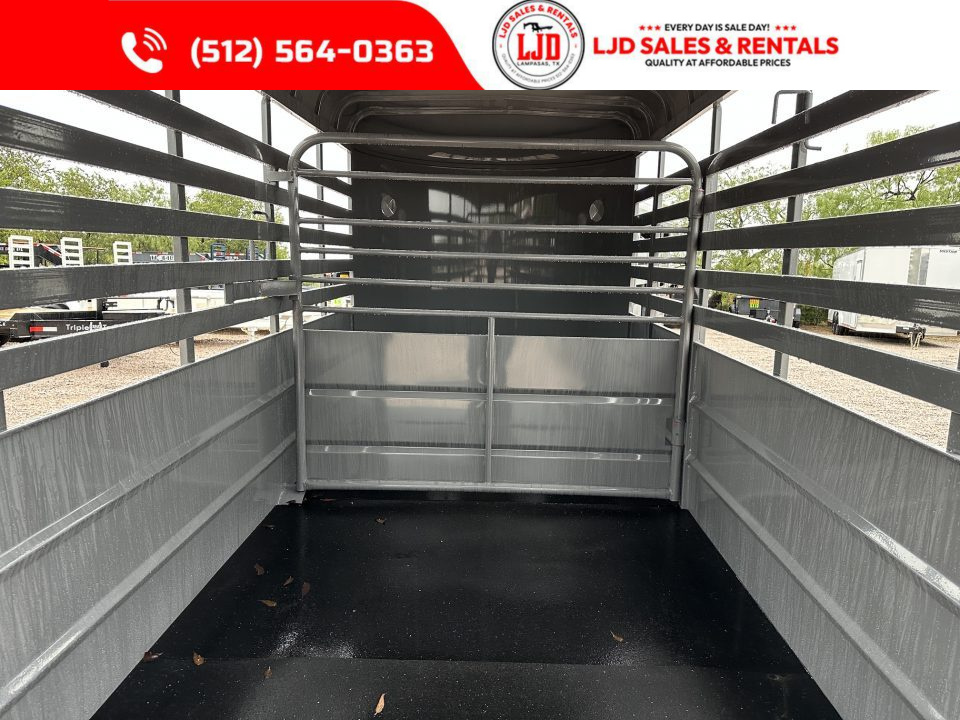 New 2027 Delco Trailers - 6' x 16' x 6'6" - Livestock Trailer