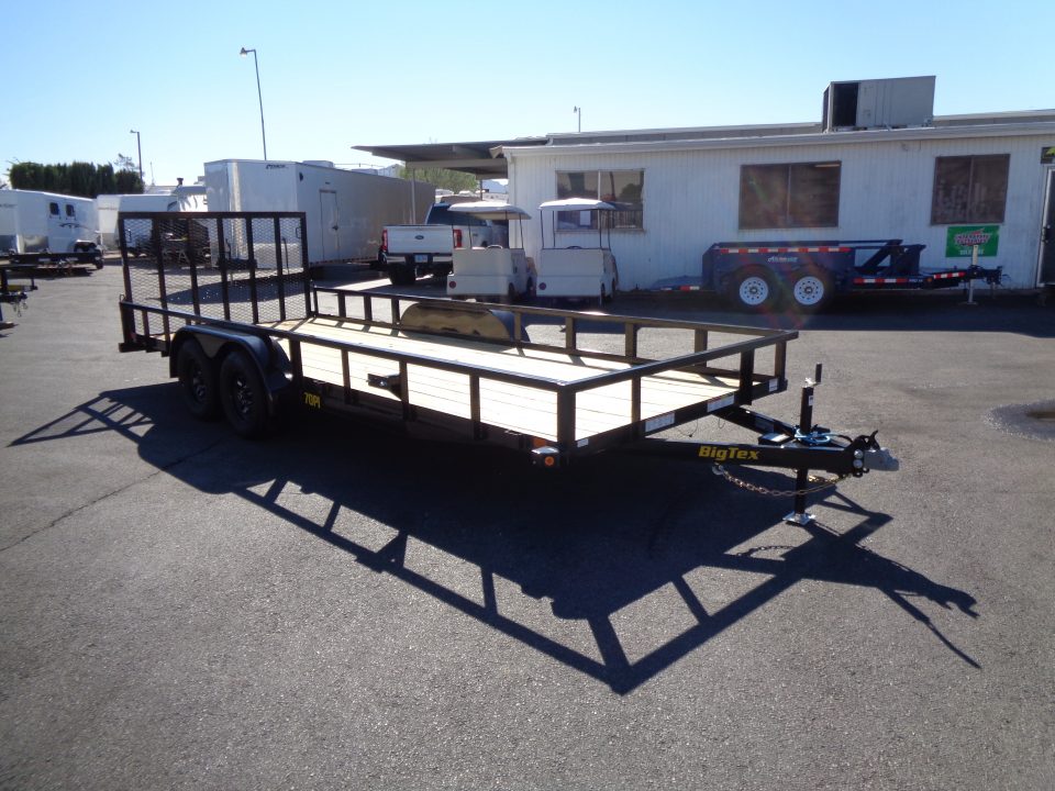 New 2027 Big Tex Trailers * 70PI-20 * 20Ft Tandem Axle Utility Trailer w/ Ramp Gate