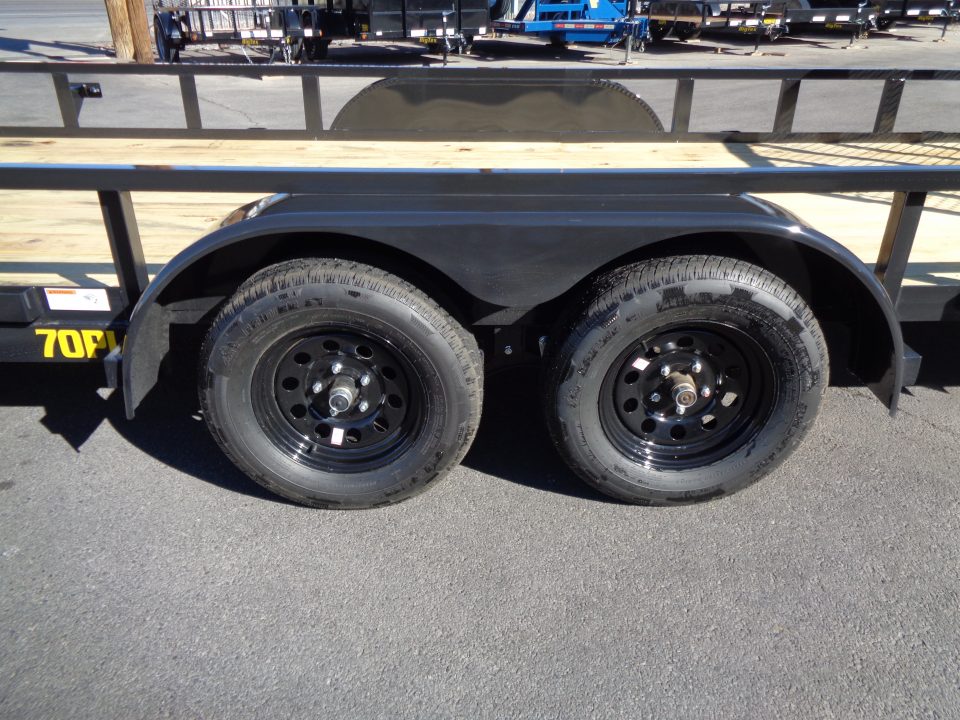 New 2027 Big Tex Trailers * 70PI-20 * 20Ft Tandem Axle Utility Trailer w/ Ramp Gate