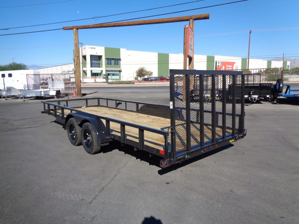 New 2027 Big Tex Trailers * 70PI-20 * 20Ft Tandem Axle Utility Trailer w/ Ramp Gate