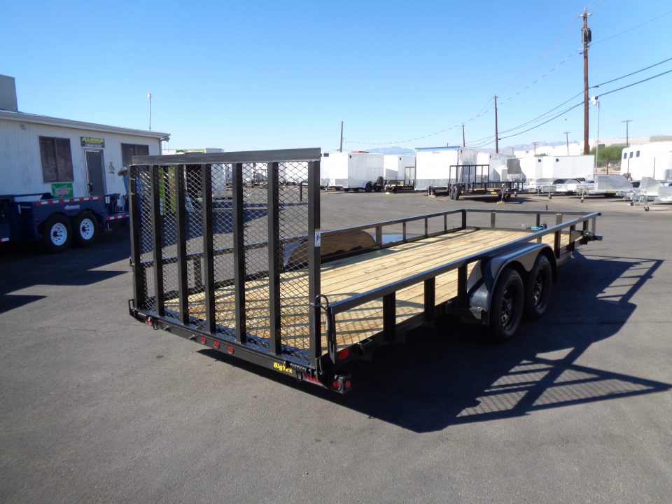 New 2027 Big Tex Trailers * 70PI-20 * 20Ft Tandem Axle Utility Trailer w/ Ramp Gate