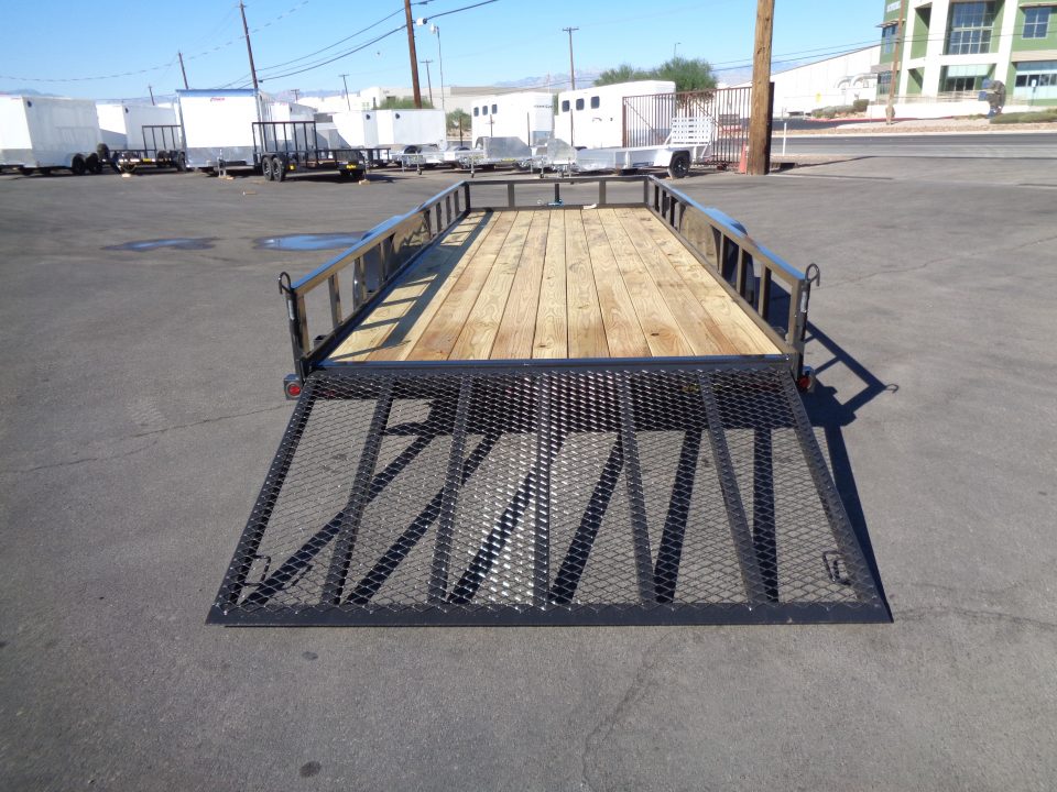 New 2027 Big Tex Trailers * 70PI-20 * 20Ft Tandem Axle Utility Trailer w/ Ramp Gate