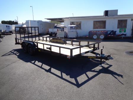 New 2027 Big Tex Trailers * 70PI-20 * 20Ft Tandem Axle Utility Trailer w/ Ramp Gate