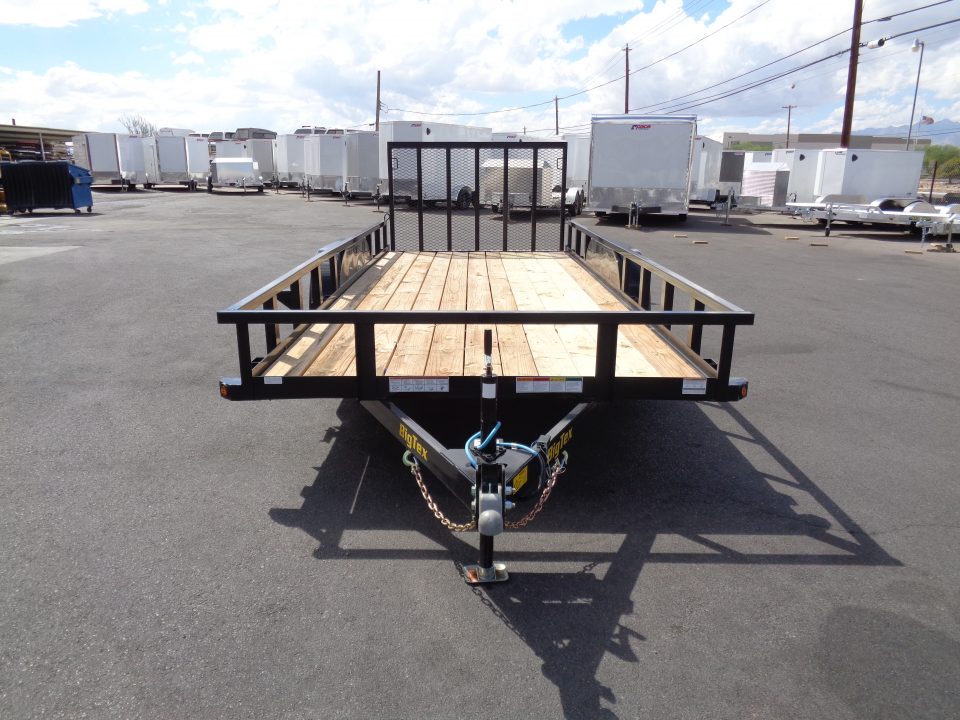 New 2027 Big Tex Trailers * 70PI-18 * 18Ft Tandem Axle Utility Trailer w/ Ramp Gate