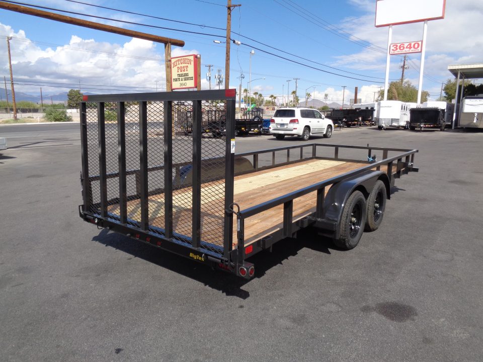 New 2027 Big Tex Trailers * 70PI-18 * 18Ft Tandem Axle Utility Trailer w/ Ramp Gate
