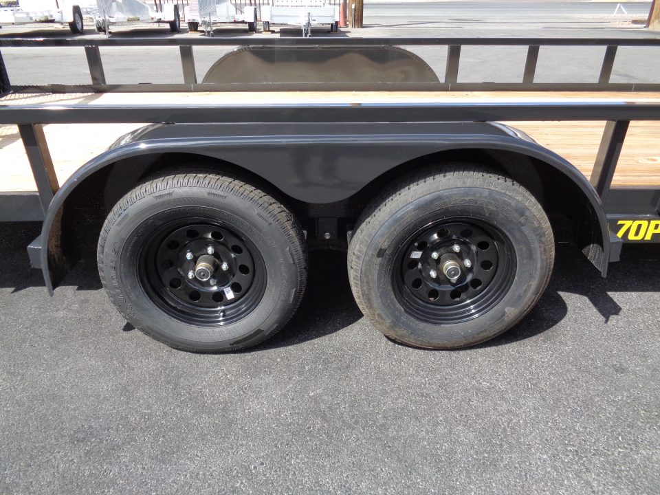 New 2027 Big Tex Trailers * 70PI-18 * 18Ft Tandem Axle Utility Trailer w/ Ramp Gate