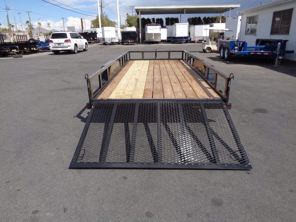 New 2027 Big Tex Trailers * 70PI-18 * 18Ft Tandem Axle Utility Trailer w/ Ramp Gate