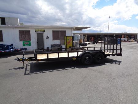 New 2027 Big Tex Trailers * 70PI-18 * 18Ft Tandem Axle Utility Trailer w/ Ramp Gate