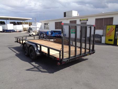 New 2027 Big Tex Trailers * 70PI-18 * 18Ft Tandem Axle Utility Trailer w/ Ramp Gate
