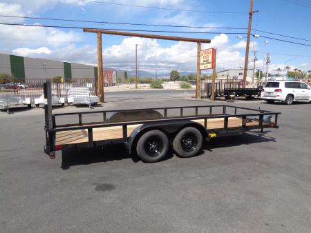 New 2027 Big Tex Trailers * 70PI-18 * 18Ft Tandem Axle Utility Trailer w/ Ramp Gate