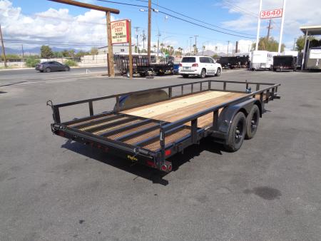 New 2027 Big Tex Trailers * 70PI-18 * 18Ft Tandem Axle Utility Trailer w/ Ramp Gate