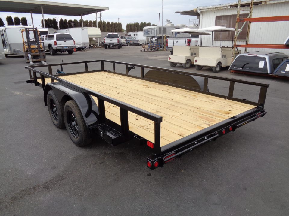 New 2027 Big Tex Trailers * 70PI-16 * 16ft Tandem Axle Utility Trailer w/ Slide in Ramps