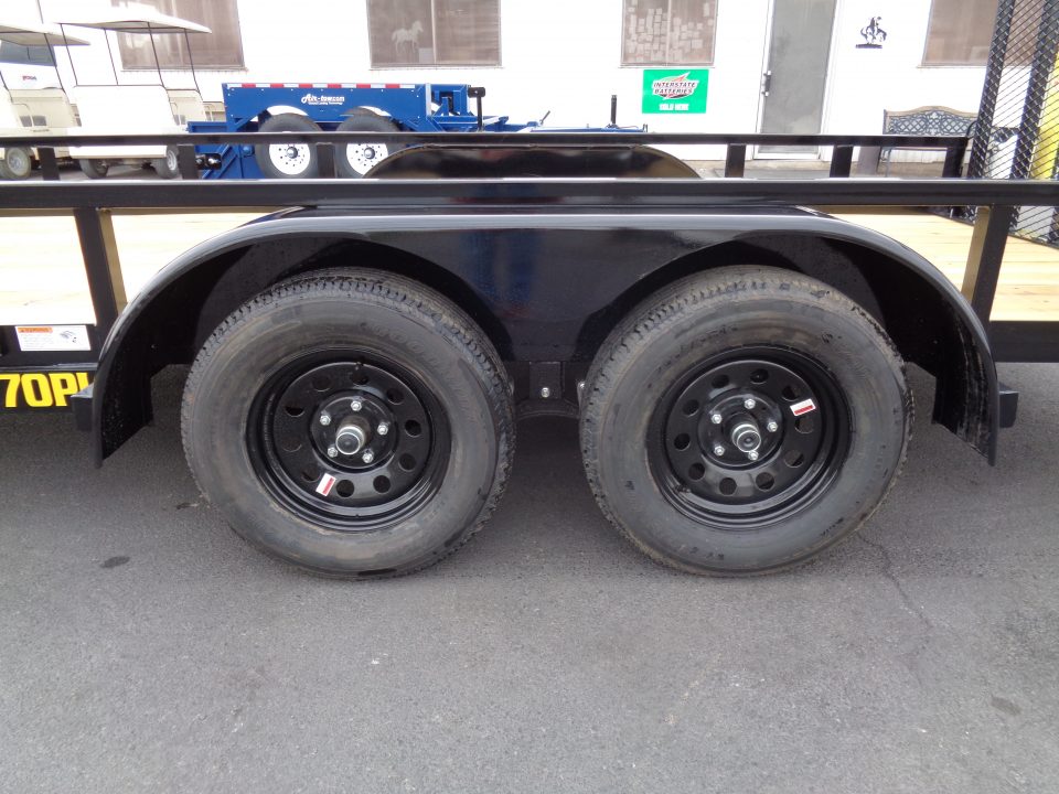 New 2027 Big Tex Trailers * 70PI-16 * 16ft Tandem Axle Utility Trailer w/ Ramp Gate