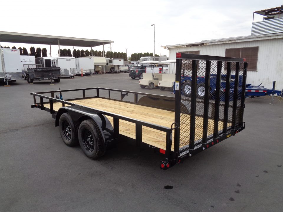 New 2027 Big Tex Trailers * 70PI-16 * 16ft Tandem Axle Utility Trailer w/ Ramp Gate