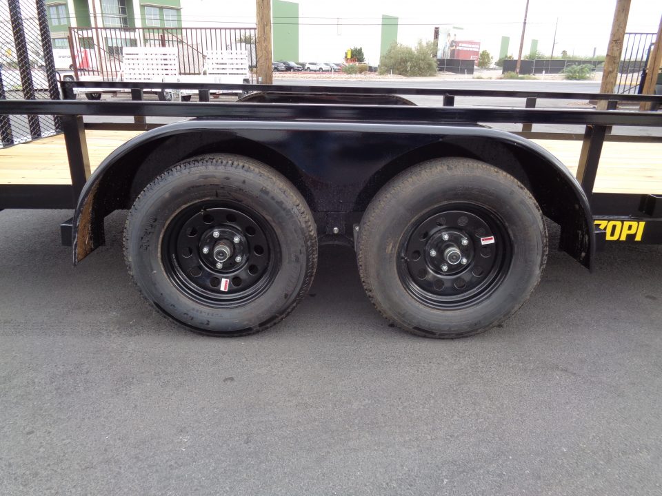 New 2027 Big Tex Trailers * 70PI-16 * 16ft Tandem Axle Utility Trailer w/ Ramp Gate