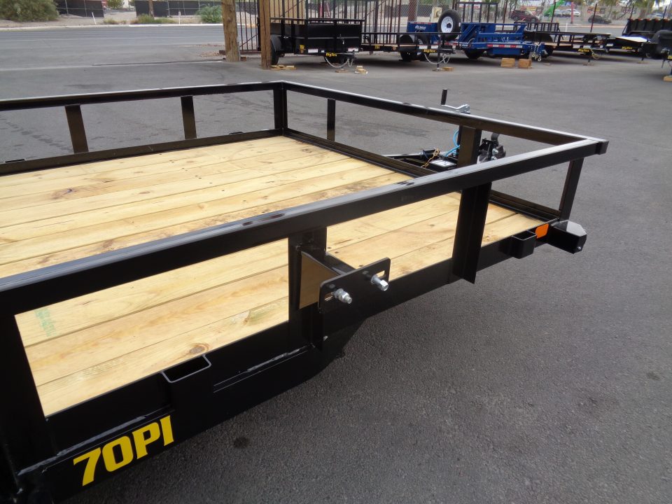 New 2027 Big Tex Trailers * 70PI-16 * 16ft Tandem Axle Utility Trailer w/ Ramp Gate