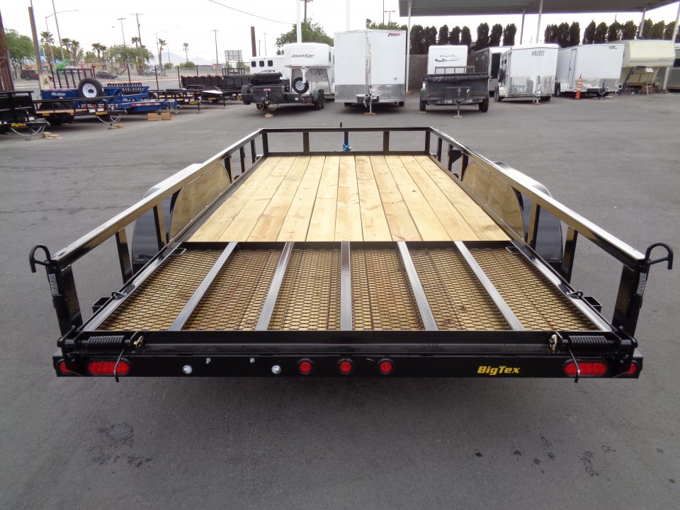 New 2027 Big Tex Trailers * 70PI-16 * 16ft Tandem Axle Utility Trailer w/ Ramp Gate