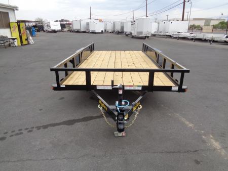 New 2027 Big Tex Trailers * 70PI-16 * 16ft Tandem Axle Utility Trailer w/ Slide in Ramps