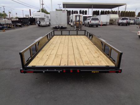 New 2027 Big Tex Trailers * 70PI-16 * 16ft Tandem Axle Utility Trailer w/ Slide in Ramps
