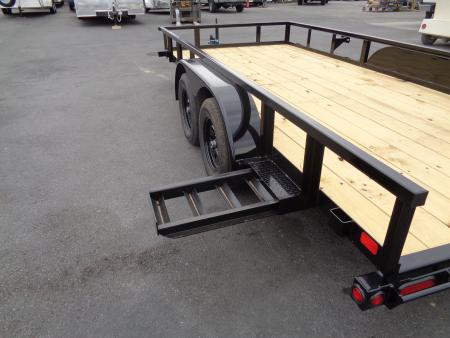 New 2027 Big Tex Trailers * 70PI-16 * 16ft Tandem Axle Utility Trailer w/ Slide in Ramps