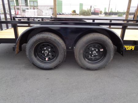New 2027 Big Tex Trailers * 70PI-16 * 16ft Tandem Axle Utility Trailer w/ Ramp Gate