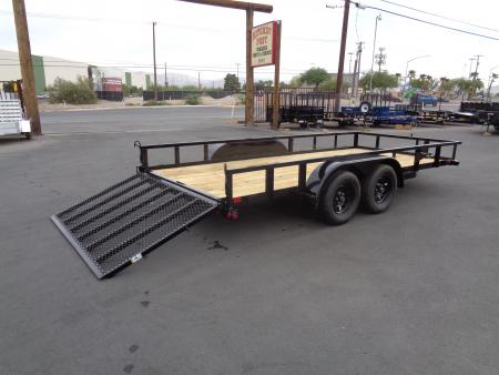 New 2027 Big Tex Trailers * 70PI-16 * 16ft Tandem Axle Utility Trailer w/ Ramp Gate