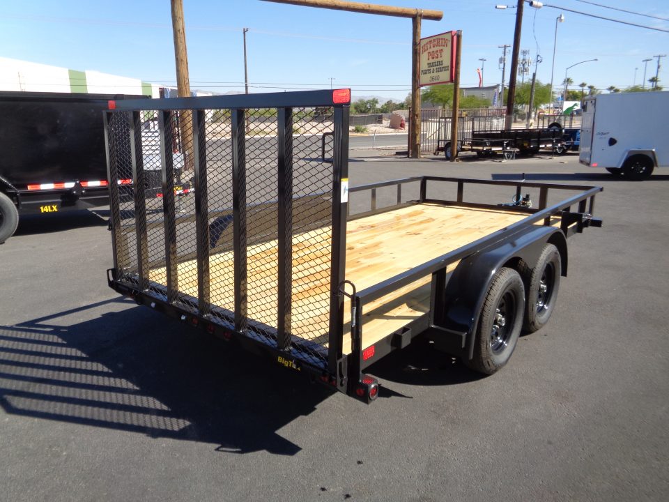 New 2027 Big Tex Trailers * 70PI-14 * 14Ft Tandem Axle Utility Trailer w/ Ramp Gate
