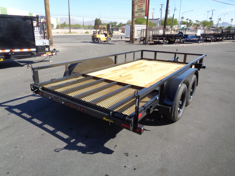 New 2027 Big Tex Trailers * 70PI-14 * 14Ft Tandem Axle Utility Trailer w/ Ramp Gate
