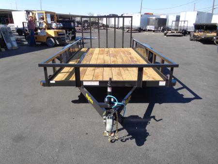 New 2027 Big Tex Trailers * 70PI-14 * 14Ft Tandem Axle Utility Trailer w/ Ramp Gate