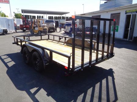 New 2027 Big Tex Trailers * 70PI-14 * 14Ft Tandem Axle Utility Trailer w/ Ramp Gate