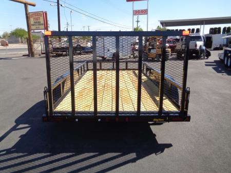 New 2027 Big Tex Trailers * 70PI-14 * 14Ft Tandem Axle Utility Trailer w/ Ramp Gate
